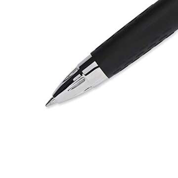 Uni-ball Signo 207 Retractable Gel Pen, 0.7mm Medium Point, Black, Pack of 10