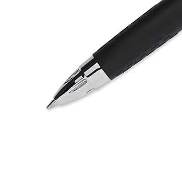 Uni-ball Signo 207 Retractable Gel Pen, 0.7mm Medium Point, Black, Pack of 10