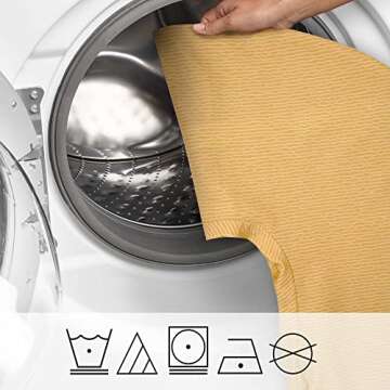 Boppy Nursing Pillow Original Support, Ochre Striated, Ergonomic Nursing Essentials for Bottle and Breastfeeding, Firm Fiber Fill, with Removable Nursing Pillow Cover, Machine Washable