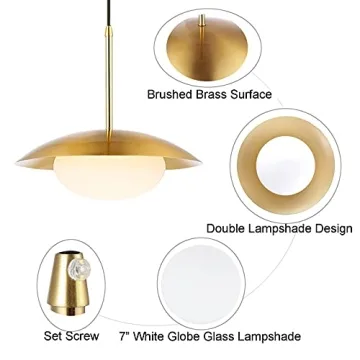 BAODEN Modern Pendant Lights Set of 2 for Stylish Homes