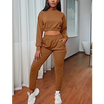 BORIFLORS Women's Stylish Tracksuit for Workouts