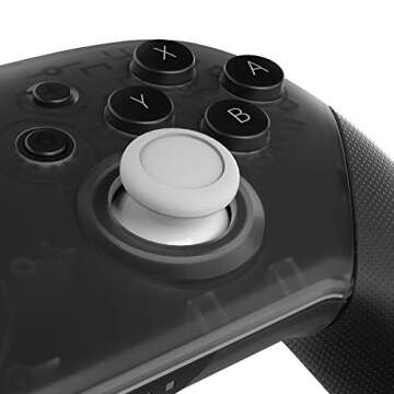 eXtremeRate White Replacement 3D Joystick Thumbsticks, Analog Thumb Sticks with Cross Screwdriver fo...