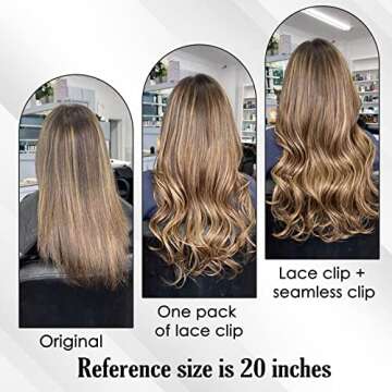 Ombre Clip-in Hair Extensions for Natural Stylish Look