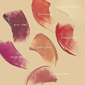 Honest Beauty Moisturizing Vegan Tinted Lip Balm | Antioxidant-rich Acai Extracts + Avocado Oil | Paraben Free + Cruelty Free | Plum Drop