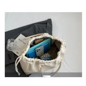 Vintage Soft PU Leather Shoulder Bag for Women