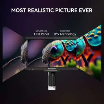 TOMLOV DM501 HDMI Digital Microscope with 10.1" Screen