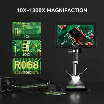 TOMLOV DM501 HDMI Digital Microscope with 10.1" Screen