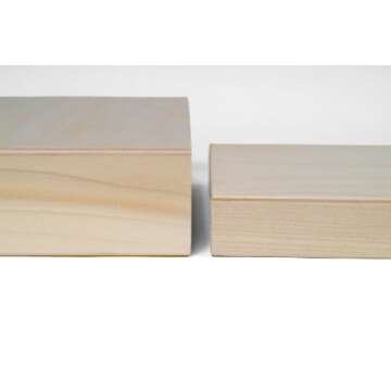 American Easel Quality Cradled Painting Panel 12x12