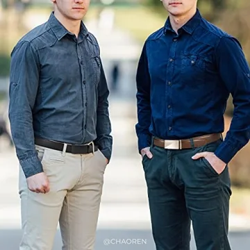 CHAOREN Leather Ratchet Belts for Effortless Style