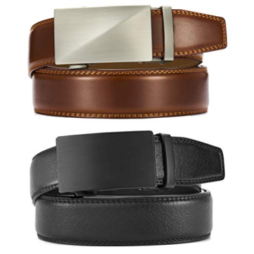 CHAOREN Leather Ratchet Belts for Effortless Style