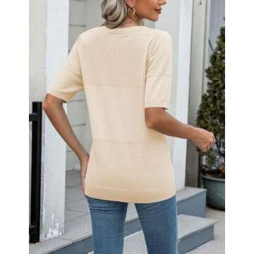 Zeagoo Women's Lightweight Summer Sweater Perfect for All