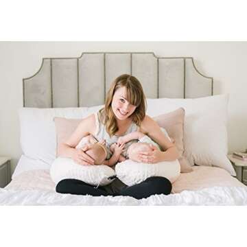 Twin Z Pillow Green - The Ultimate 6 in 1 Support Pillow