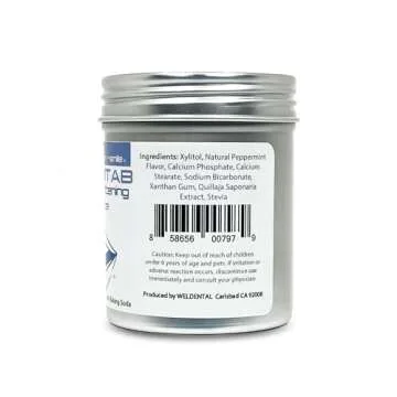 Weldental Chewtab Gentle Whitening Toothpaste Tablets