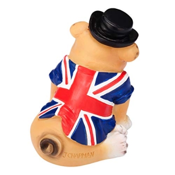 Hand-Painted British Bulldog Figurine - Unique Gift