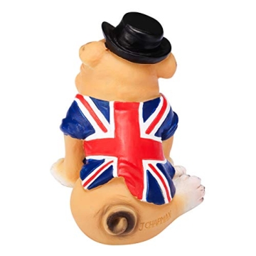 Hand-Painted British Bulldog Figurine - Unique Gift