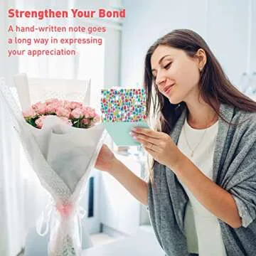 S&O Floral Note Cards and Envelopes Set of 24 - Blank Notecards for Handwritten Messages - Floral Al...