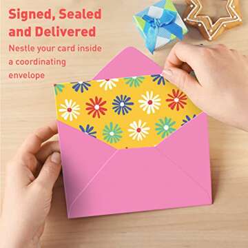 S&O Floral Note Cards and Envelopes Set of 24 - Blank Notecards for Handwritten Messages - Floral All Occasion Cards Assortment Box with Envelopes - Mix & Match Vibrant Notecards and Envelopes Set