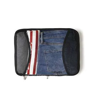 Baggallini Compression Cubes Set in Midnight Blossom