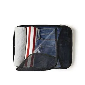 Baggallini Compression Cubes Set in Midnight Blossom