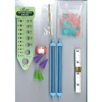 Clover Knit Mate Knitting Accessories Set - Essential Tools