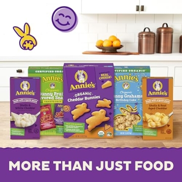 Annie's Deluxe Mac and Cheese with Organic Shells 12 Pack