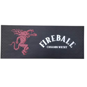 Fireball Extra Large Bar Mat for Home Bars and Events