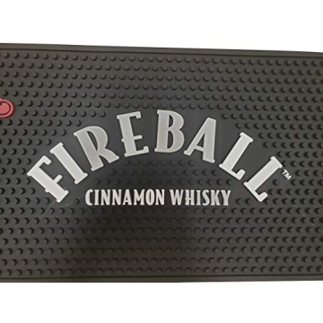 Fireball Extra Large Bar Mat for Home Bars and Events