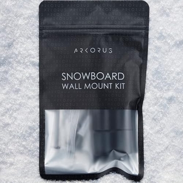 Arkorus Snowboard Wall Mounts - Stylish and Functional Storage