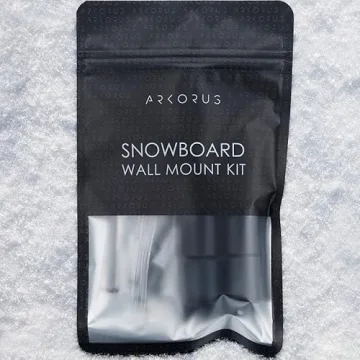Arkorus Snowboard Wall Mounts - Stylish and Functional Storage