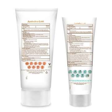 Australian Gold Botanical Spf 50 and Tinted Face Twin Pack, 8 Ounce