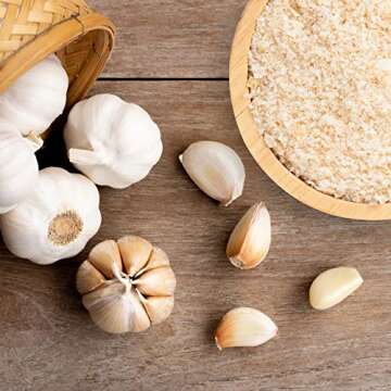 Frontier Co-op Organic Garlic Powder, 7.76-Ounce Bag, Pure & Natural Garlic Seasoning | Non-GMO & Kosher Certified | Add Flavor to Your Savory Dishes