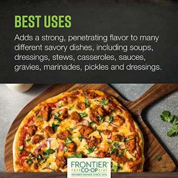 Frontier Co-op Organic Garlic Powder, 7.76-Ounce Bag, Pure & Natural Garlic Seasoning | Non-GMO & Kosher Certified | Add Flavor to Your Savory Dishes