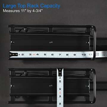 Lumintrail Bike Commuter Carrier Rack - Quick Release Cargo System