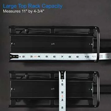 Lumintrail Bike Commuter Carrier Rack - Quick Release Cargo System