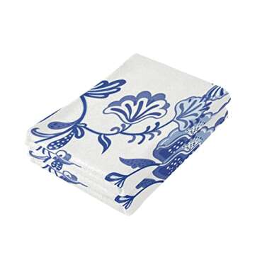 Susiyo Chinoiserie Style Hand Towels Set - 2 Luxury Towels