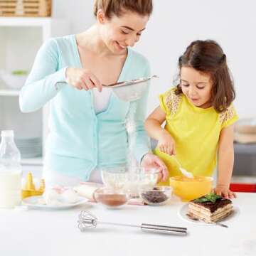 Upgraded Semi-Automatic Whisk - Effortless Mixing Tool