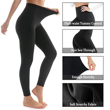 High Waisted Tummy Control Leggings for Women