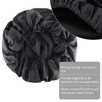 Massage Bed Cover Sheet - Spa Essential for Comfort and Cleanliness