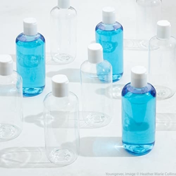 Youngever 10 Pack 8 Ounce Squeeze Containers for Travel