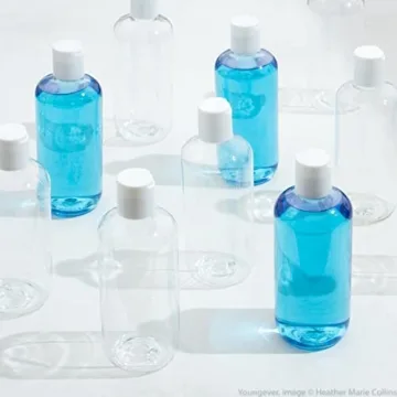 Youngever 10 Pack 8 Ounce Squeeze Containers for Travel