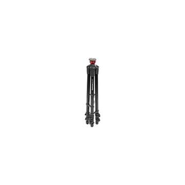 Manfrotto 755XB MDEVE Aluminum Tripod with Built in 50mm Ball Leveler,Black