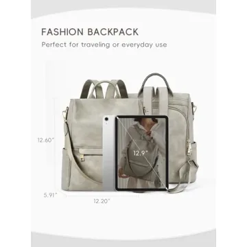 CLUCI Stylish Women Backpack Purse for Travel and Daily Use