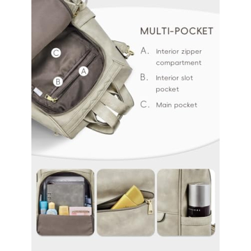 CLUCI Stylish Women Backpack Purse for Travel and Daily Use