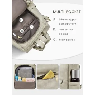 CLUCI Stylish Women Backpack Purse for Travel and Daily Use