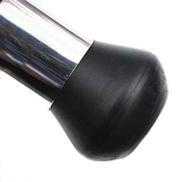 Vtrem Hair Brush, Barber Brush Neck Duster: Black, Oblong, Nylon Bristles, Plastic Handle, Hair Brush for Barbers or Salon Professionals