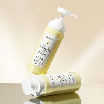 Naturium Bio-Lipid Restoring Moisturizing Body Lotion with Shea Butter, Fragrance Free, 14 oz (Duo 2-Pack)