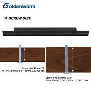 goldenwarm Pack of 10 Matte Black Cabinet Pulls Kitchen Hardware 5in Dresser Drawer Handles LS7024BK128 Modern Style Cabinet Handles Flat Black Door Pulls Bathroom