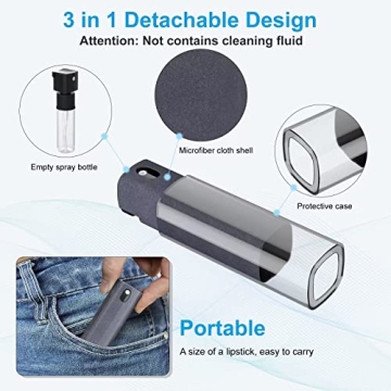 BoYata 4PCS Screen Cleaner Kit for Phones, Laptops & More