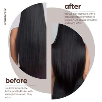 Argan Oil Shampoo and Conditioner Set - Sulfate-Free Formula with Nourishing Moroccan Oil and Keratin -for All Hair, Curly or Straight - Hydrate Repair Defy Frizz for Salon-like Results!16 Fl Oz 2 PK