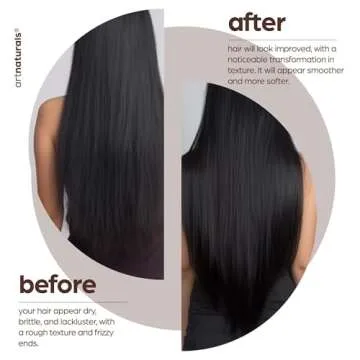 Argan Oil Shampoo and Conditioner Set - Sulfate-Free Formula with Nourishing Moroccan Oil and Keratin -for All Hair, Curly or Straight - Hydrate Repair Defy Frizz for Salon-like Results!16 Fl Oz 2 PK